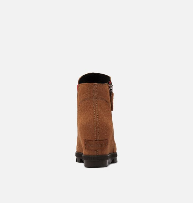 Sorel Barn Wedges Brun - Youth Joan Of Arctic™ Ii Zip Bootie - UBH-670483